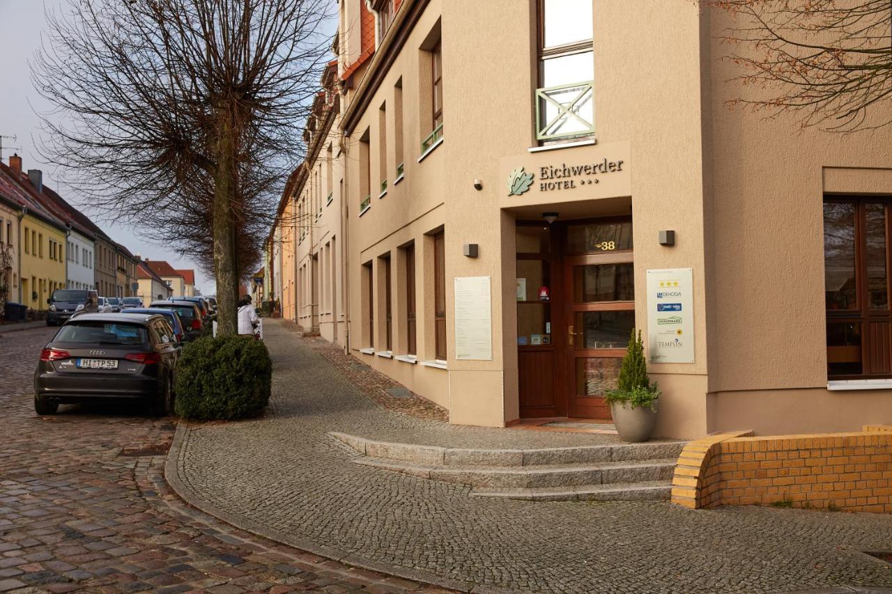 Hotel Garni "Zum Eichwerder" Templin Exterior photo
